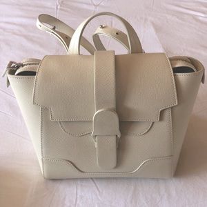 Senreve Mini Maestra in Pebbled Cream